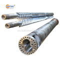 Theysohn TTM118-28 Barril de doble tornillo paralelo para PVC